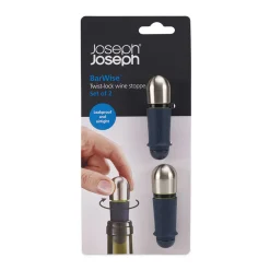 Best JOSEPH JOSEPH Twistlock Wine Stopper Set of 2