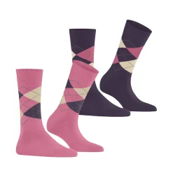 New FALKE Two-pack Everyday Argyle Socks