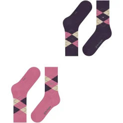 New FALKE Two-pack Everyday Argyle Socks