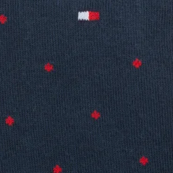 Discount TOMMY HILFIGER Two-Pack Logo Dot & Solid Socks