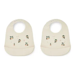 Two-Pack Tilda Silicone Bibs