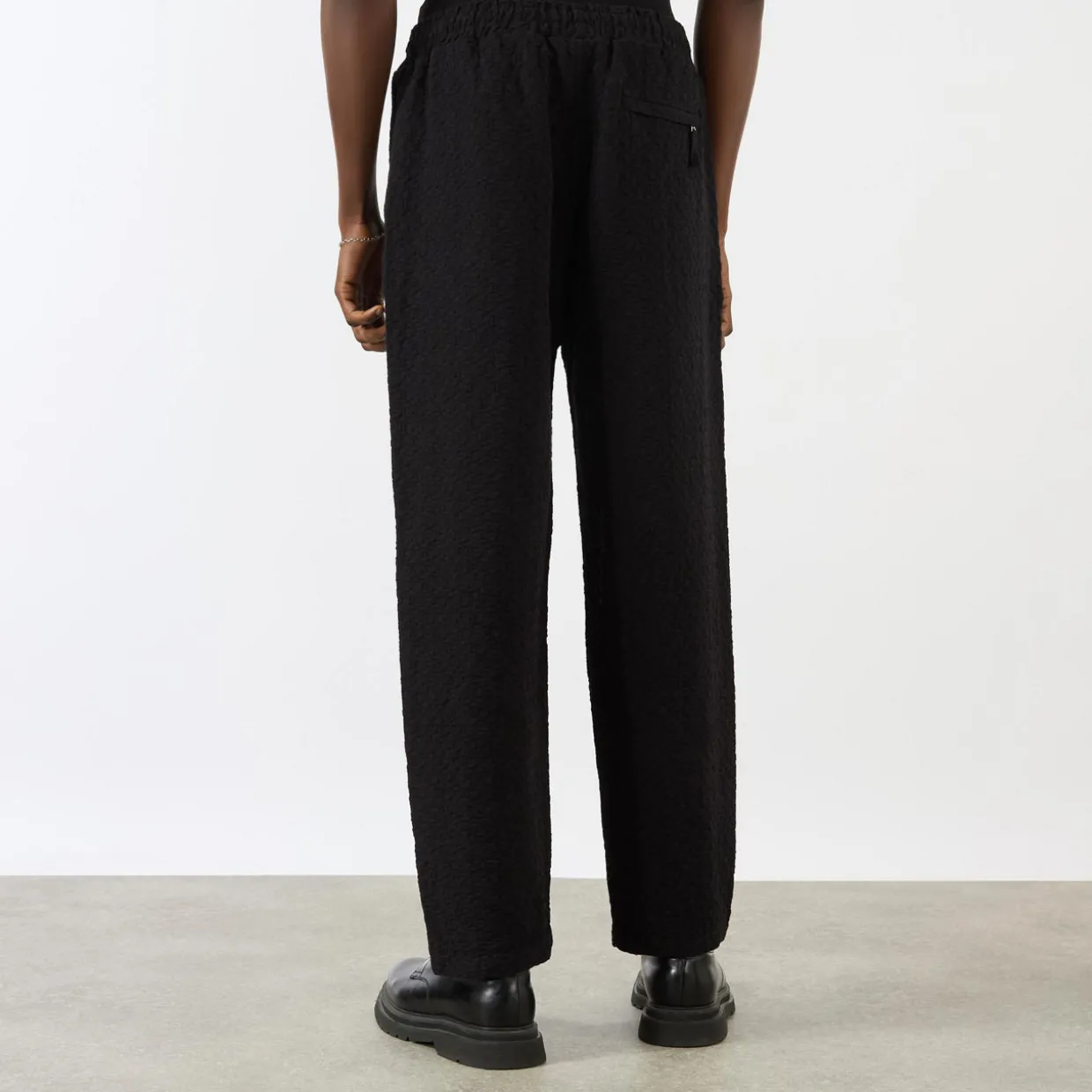 Tyne Textured Casual Trousers