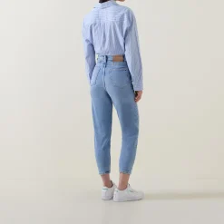 Discount TOMMY JEANS Ultra High-Rise Tapered Mom Jeans