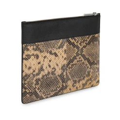 Una Snake Panel Pouch