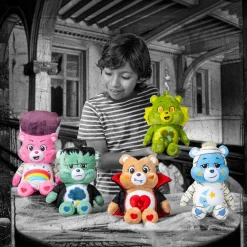 Online CARE BEARS Universal Monsters - Good Luck Bear as the Creature from the Black Lagoon 22cm