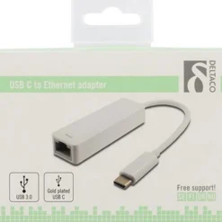 Online DELTACO USB C 3.1 Network Adapter