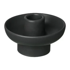 Veja Candle Stick Holder Black