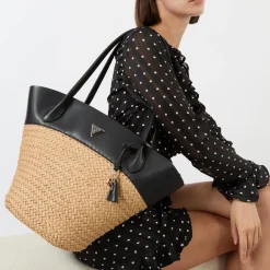 Venere Large Basket Tote Bag