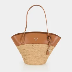 Hot GUESS Venere Large Basket Tote Bag