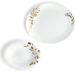 Vera Wang Jardin Bowl & Plate Two-Piece Set