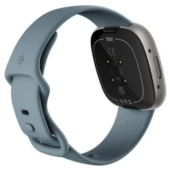 Clearance FITBIT Versa 4 Waterfall Blue-Platinum Smart Watch