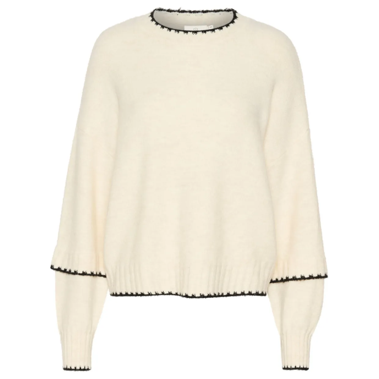 Villi Contrast Trim Sweater