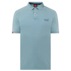 Vintage Destroyed Logo Polo Shirt