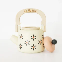 Hot LE TOY VAN Vintage Wooden Kettle