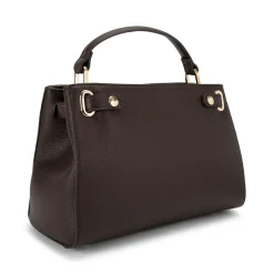 Violet Belted Midi Bag