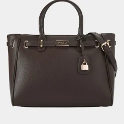 New CARVELA Violet Belted Tote Bag