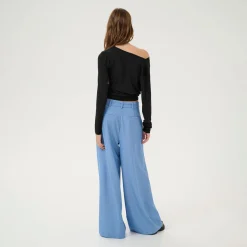 Clearance MY ESSENTIAL WARDROBE Vista Asymmetric Cowl Top