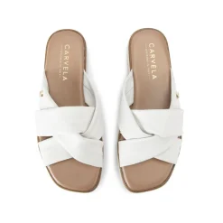 Vita Cross Strap Flat Sandals