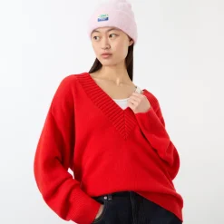 Vitow Rib-Knit Beanie Hat