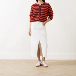 Vitow Striped Cardigan