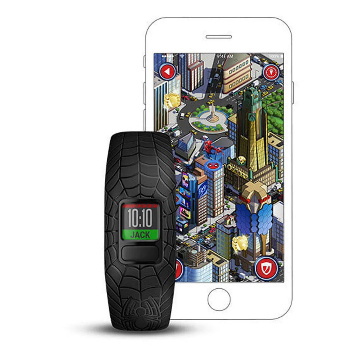 Vivofit Jr 2 Marvel Spider-Man Black