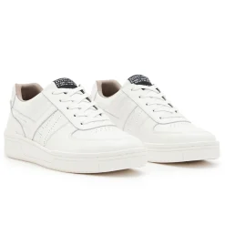 Vix Leather Lace-Up Trainers
