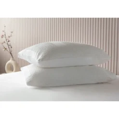 Online BELLEDORM Waffle Stripe Duvet Set Vanilla