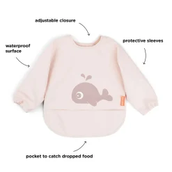 Wally Long Sleeve Pocket Bib