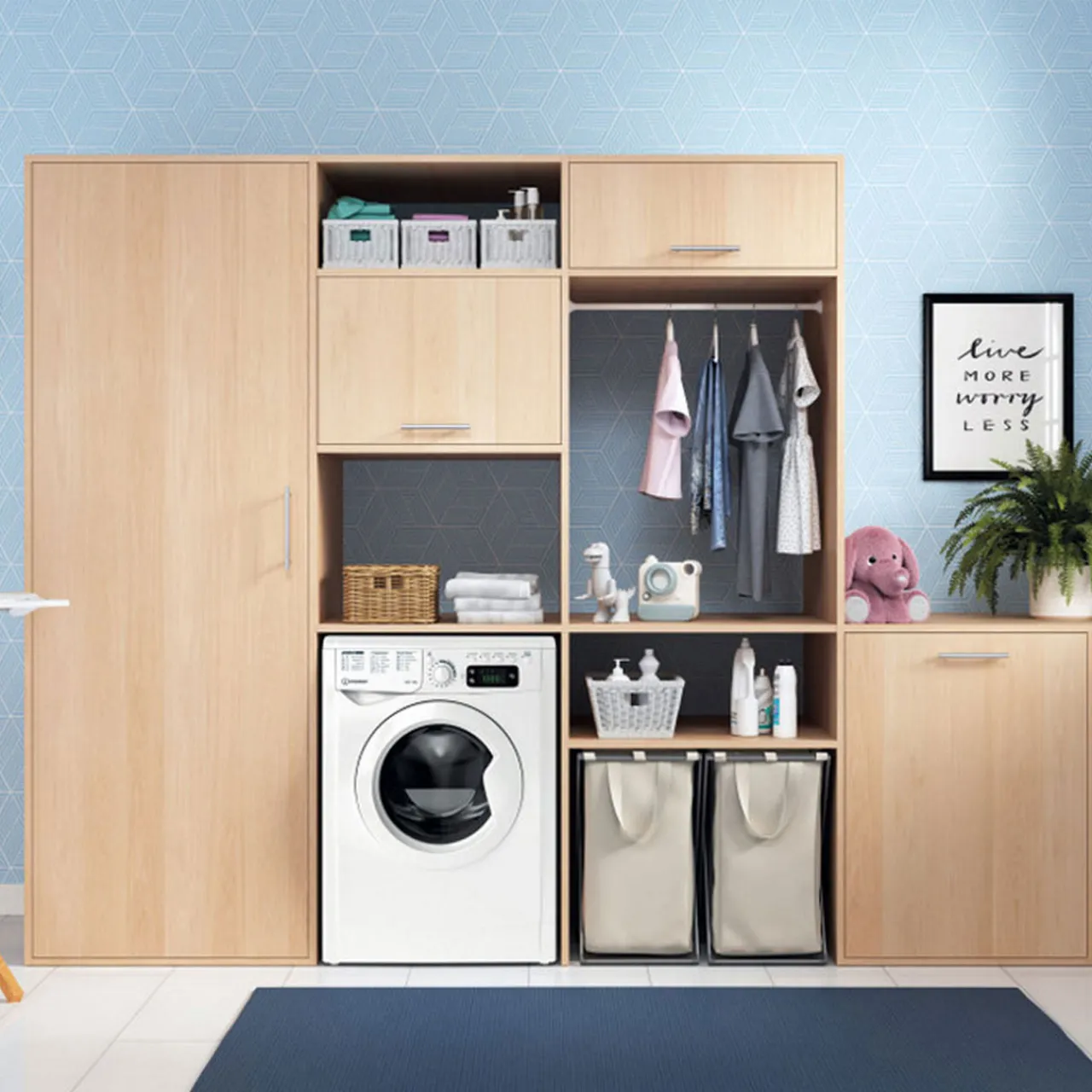 Discount INDESIT Washer Dryer 8-6kg 1400 Spin White