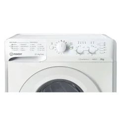 Discount INDESIT Washer 8kg 1400 RPM White