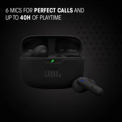 Hot JBL Wave Beam 2 True Wireless Noise Cancelling Earbuds Black