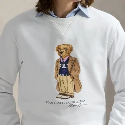 Outlet POLO RALPH LAUREN West Village Bear Logo Sweatshirt