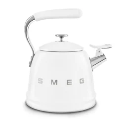 Hot SMEG Whistling Kettle White