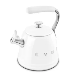 Hot SMEG Whistling Kettle White