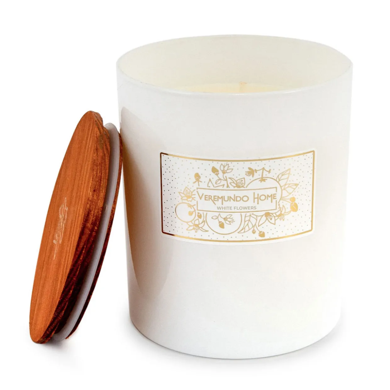 White Flower Candle 230g