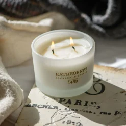 Fashion RATHBORNES 1488 White Pepper, Honeysuckle & Vetivert Luxury Scented Candle