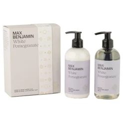 White Pomegranate Hand and Body Wash-Lotion Set 300ml