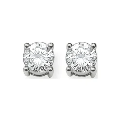 Fashion THOMAS SABO White Stone Ear Studs