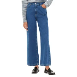 New WHISTLES Wide Leg Cropped Jean