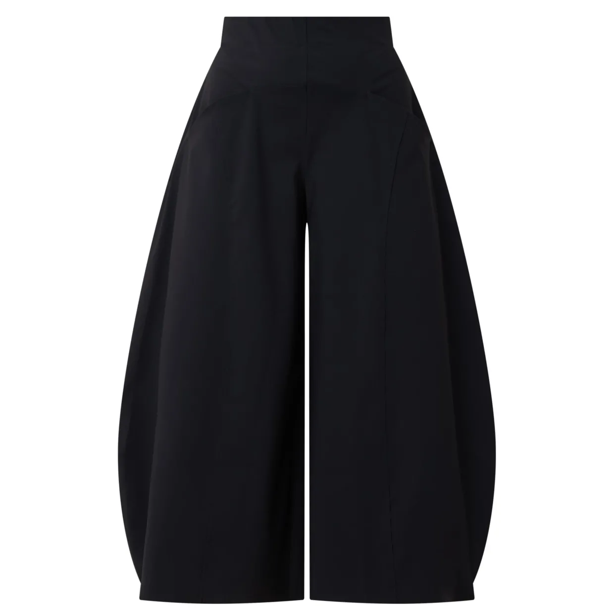 Wide Leg Cropped Trousers