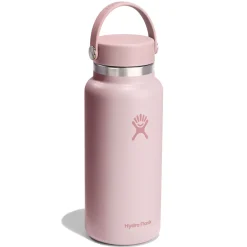 Clearance HYDRO FLASK Wide Mouth Flex Cap Bottle Trillium 32oz