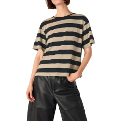 Wide Stripe T-Shirt