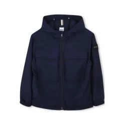 New BOSS KIDS Windbreaker Logo Jacket