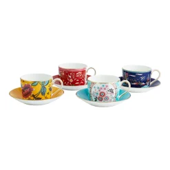 Hot WEDGWOOD Wonderlust Teacup Saucer Set 185ml