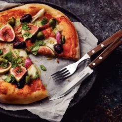 Wooden Handle 12-Piece Cutlery Set