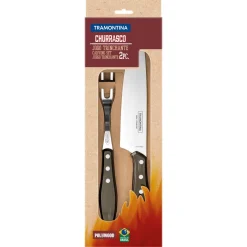 Wooden Handle Two Piece Carving Set