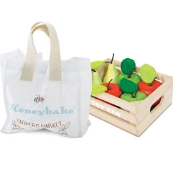 Sale LE TOY VAN Wooden Market Stall & Fruit Play Food Crate