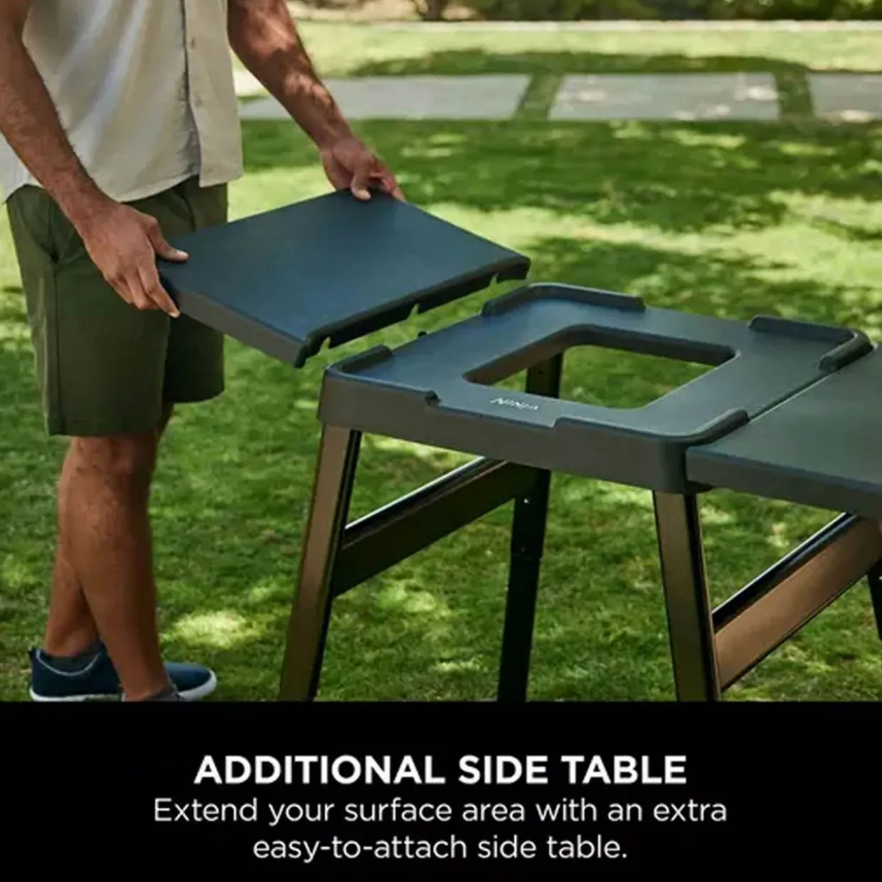 Woodfire Adjustable Stand & Side Table