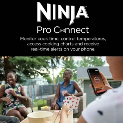 Hot NINJA Woodfire Pro Connect XL Electric BBQ Grill & Smoker
