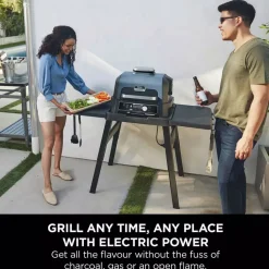 Hot NINJA Woodfire Pro Connect XL Electric BBQ Grill & Smoker